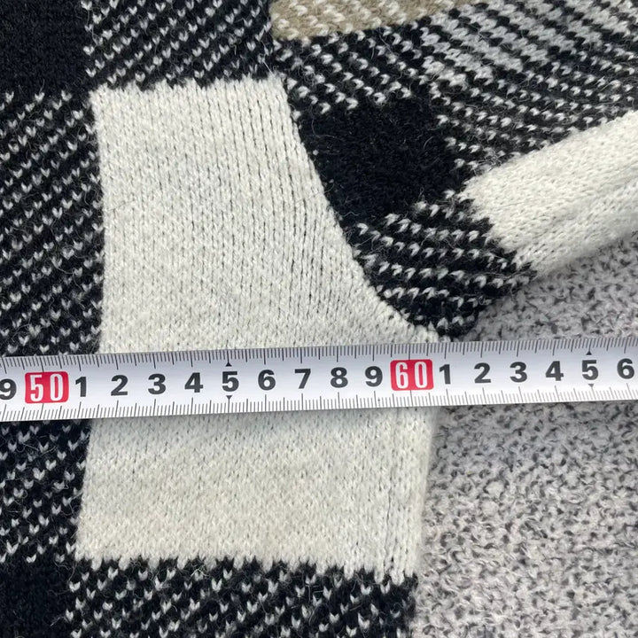 [BUNJANG] Edwin Henus Check Cardigan / 100 에드윈 헨어스 체크 가디건 0227S