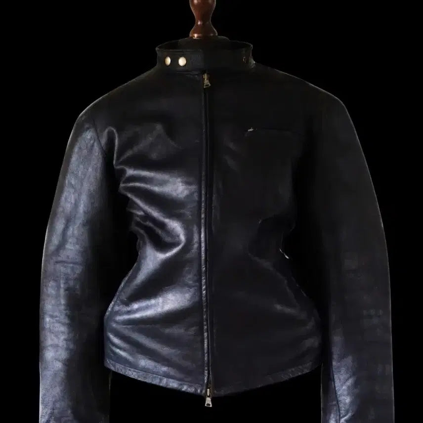 [BUNJANG] Polo Leather Jacket XL / 폴로 가죽자켓 xl (110)