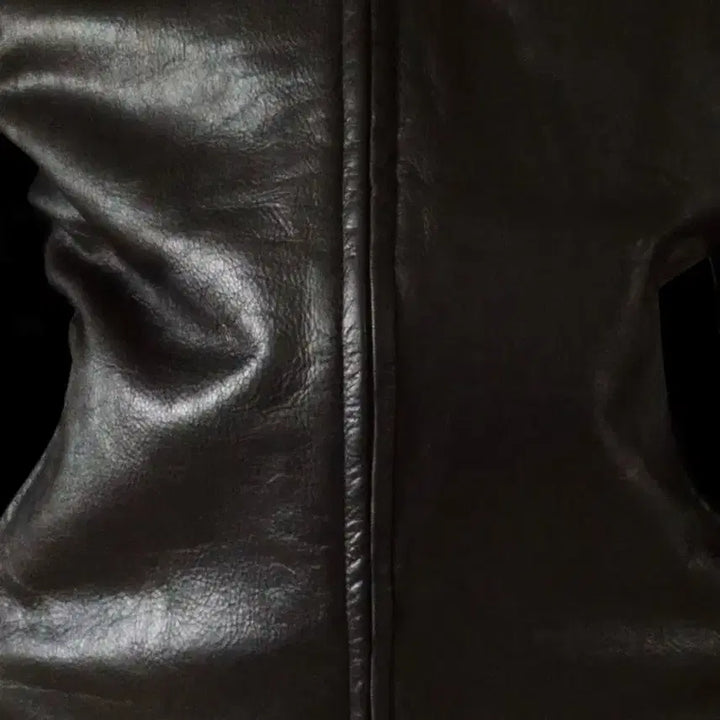 [BUNJANG] Polo Leather Jacket XL / 폴로 가죽자켓 xl (110)