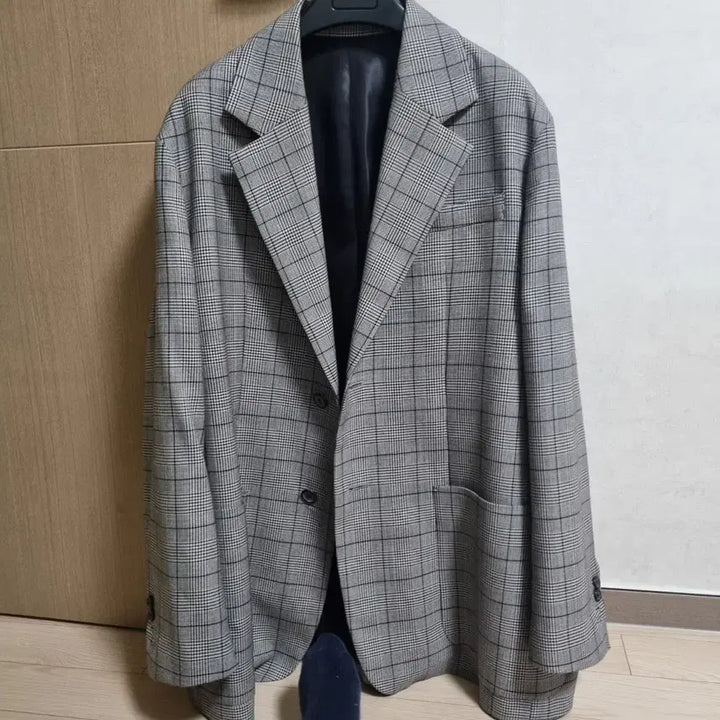 [BUNJANG] Solid Homme Oversized Glen Check Blazer / 솔리드옴므 오버핏 글렌체크 자켓 (새상품 급)