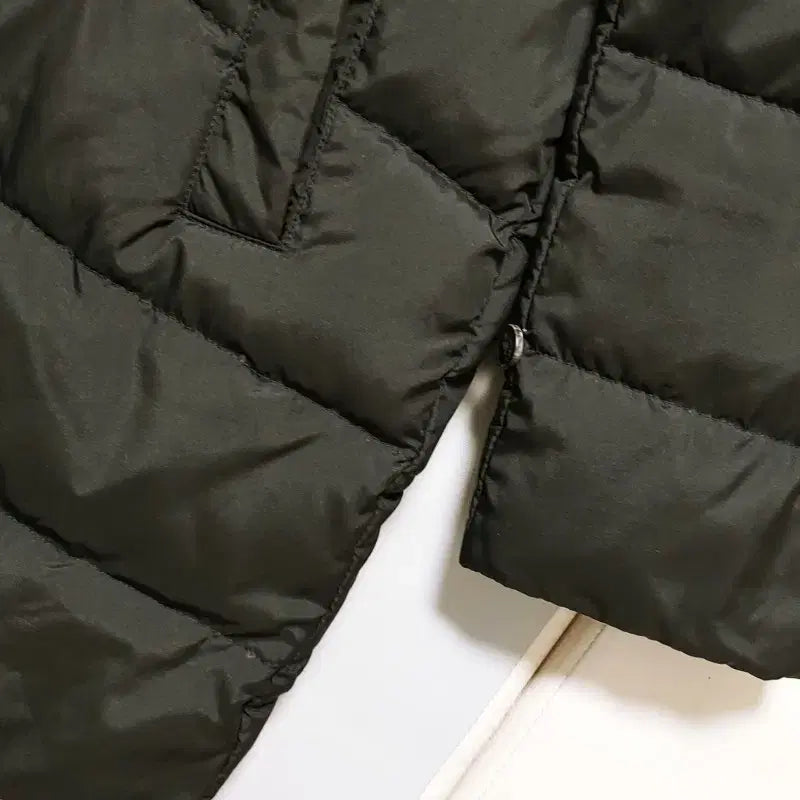 [BUNJANG] Lacoste Goose Down Half Padded Jumper / [XL] 라코스테 구스 하프 패딩점퍼 블랙1486