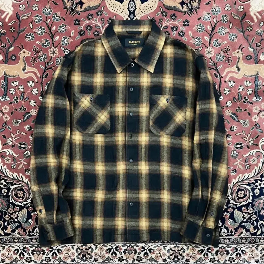 [BUNJANG] Blackout Pico Shirt XL / 블랙아웃 피코셔츠 xl