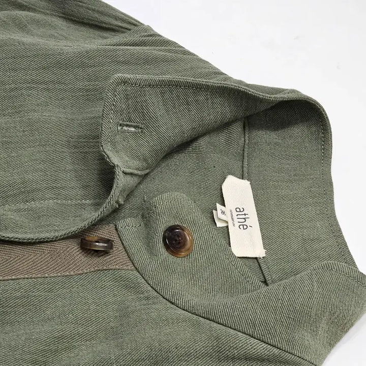 [BUNJANG] A.T.E. Vanessa Bruno Linen Blend Shirt Jacket / 아떼 바네사브루노 린넨 혼방 셔츠형 자켓 점퍼