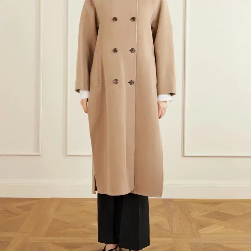 [SOLD OUT] 띠어리 더블브레스트 울 캐시미어 코트 택달린 새상품