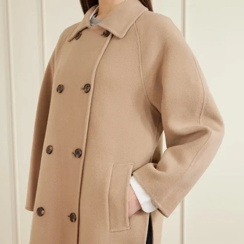 [SOLD OUT] 띠어리 더블브레스트 울 캐시미어 코트 택달린 새상품