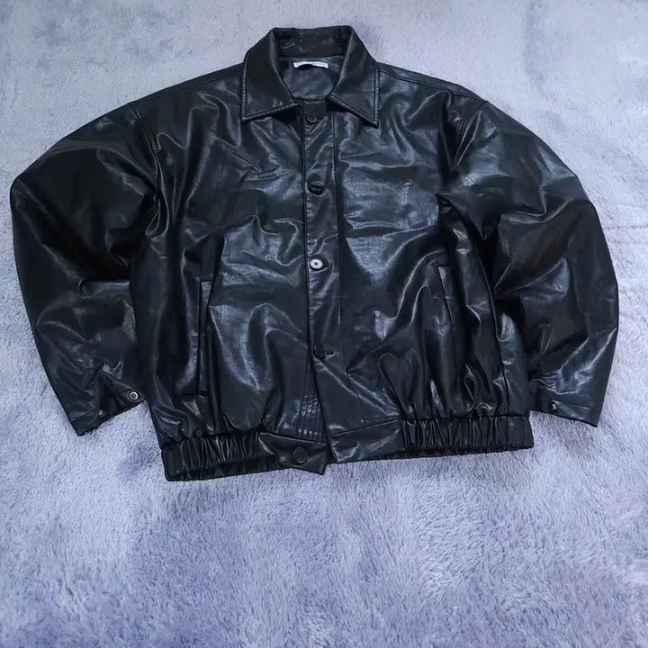 [BUNJANG] Vintage Leather Jacket / [free] 빈티지 가죽 자켓