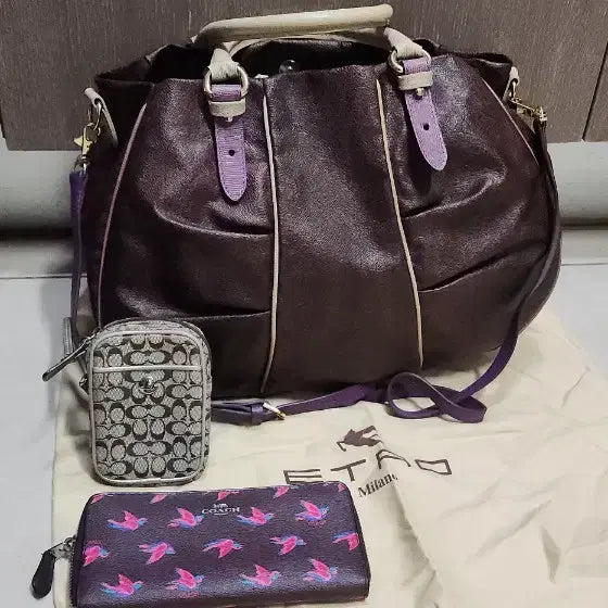 [BUNJANG] Coach Zip Around Long Wallet / 코치 집어라운드 장지갑