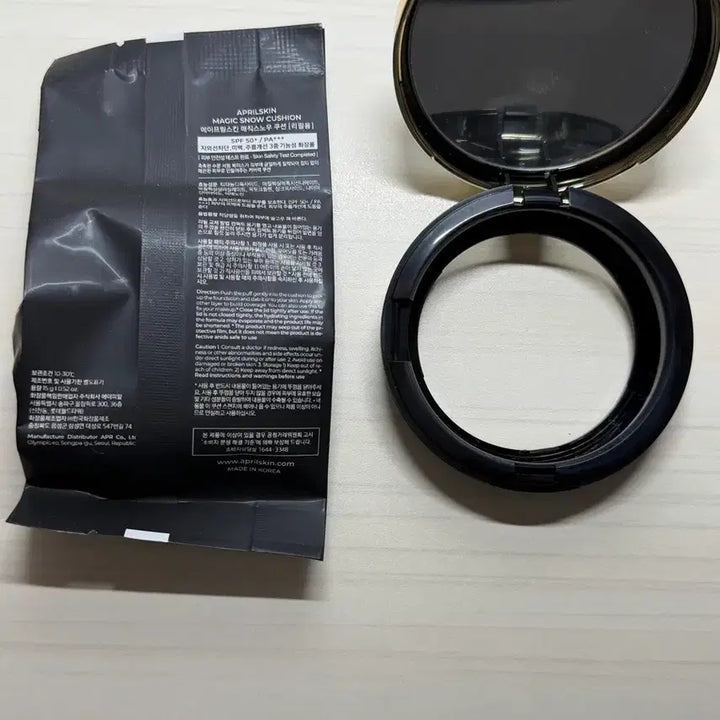 [BUNJANG] Aprilskin Magic Snow Cushion 21 Light Beige / 에이프릴스킨 매직스노우 쿠션 21호 라이트 베이지