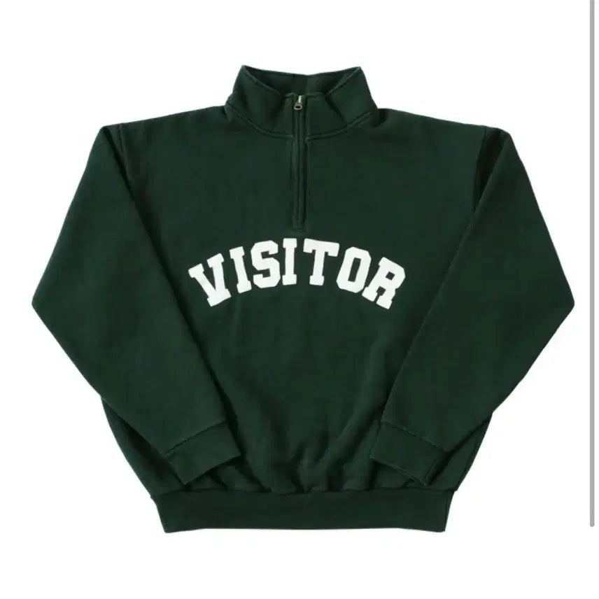 [BUNJANG] Collect Pieces Visitor Zip-Up Sweatshirt / [M] 컬렉트피시스 visitor 집업 스웻셔츠