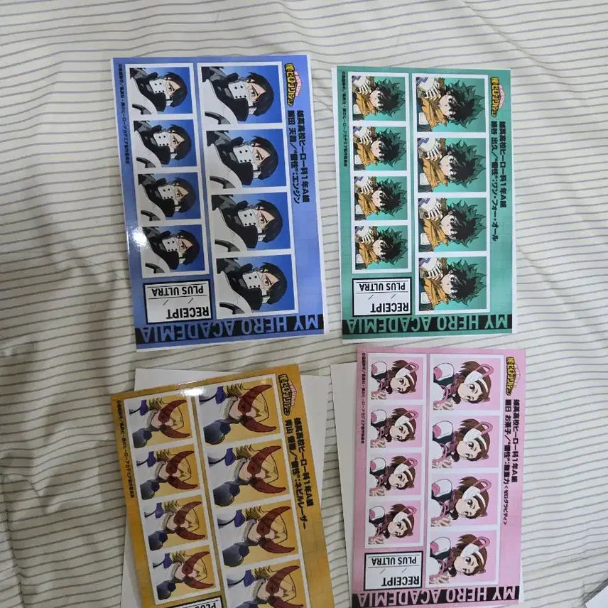 [BUNJANG] My Hero Academia Character Photo Set / 나히아 히로아카 증명사진 증사