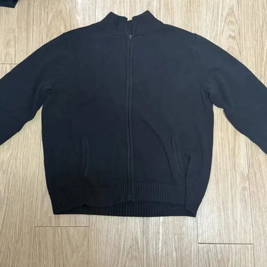 [BUNJANG] LL Bean XXL Full-Zip Knit Sweater Jacket / LL bean XXL 풀집 니트 스웨터 재킷 상태 좋음 블랙 코튼