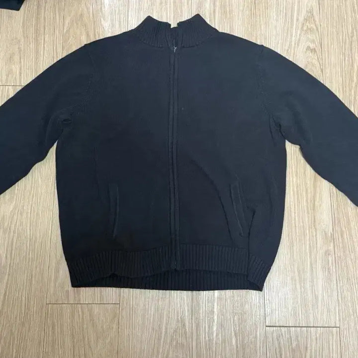 [BUNJANG] LL Bean XXL Full-Zip Knit Sweater Jacket / LL bean XXL 풀집 니트 스웨터 재킷 상태 좋음 블랙 코튼