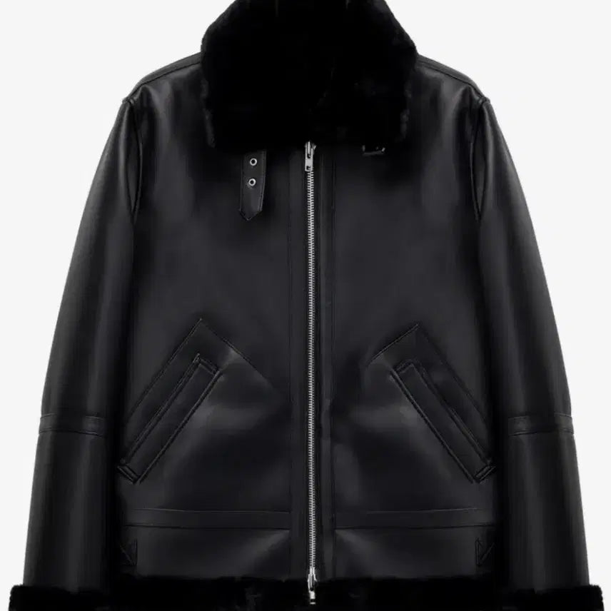 [BUNJANG] Dopejason Solid Mutton Mustang Jacket / 도프제이슨 솔리드 무톤 무스탕 자켓 2XL