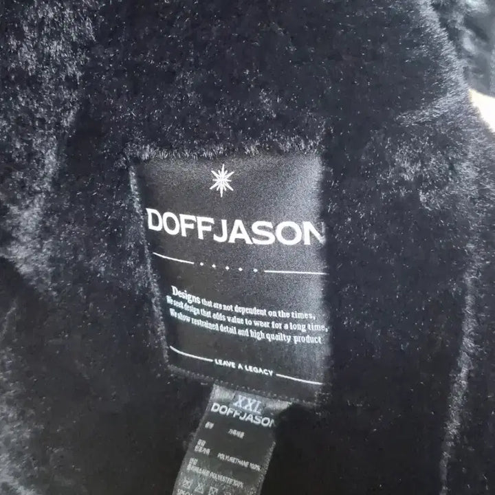 [BUNJANG] Dopejason Solid Mutton Mustang Jacket / 도프제이슨 솔리드 무톤 무스탕 자켓 2XL