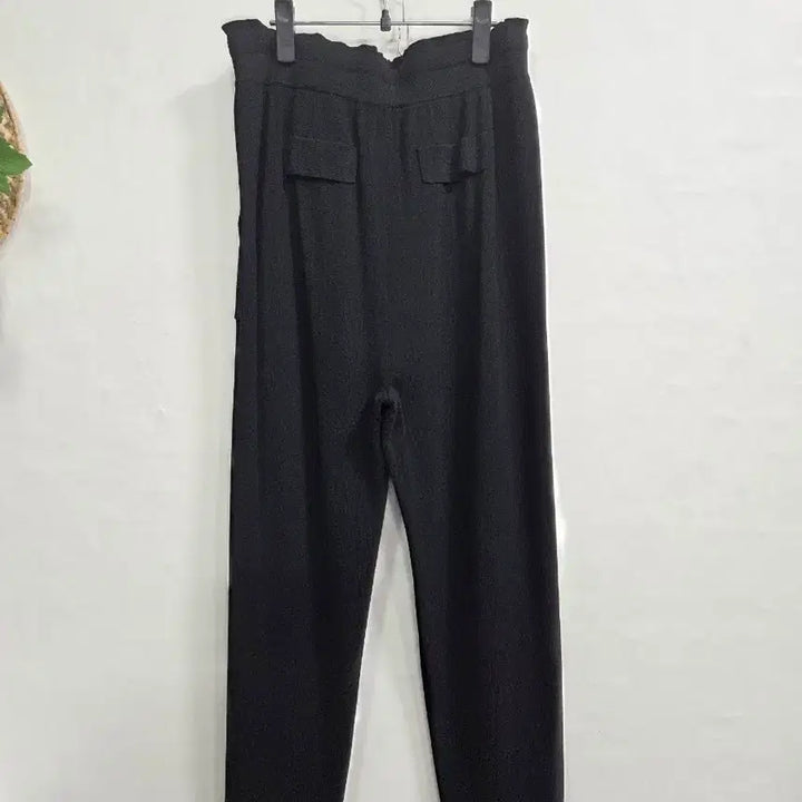 [BUNJANG] SJ WANI Black Banding Knit Slacks 29 / SJ WANI 블랙 밴딩니트 슬랙스 29