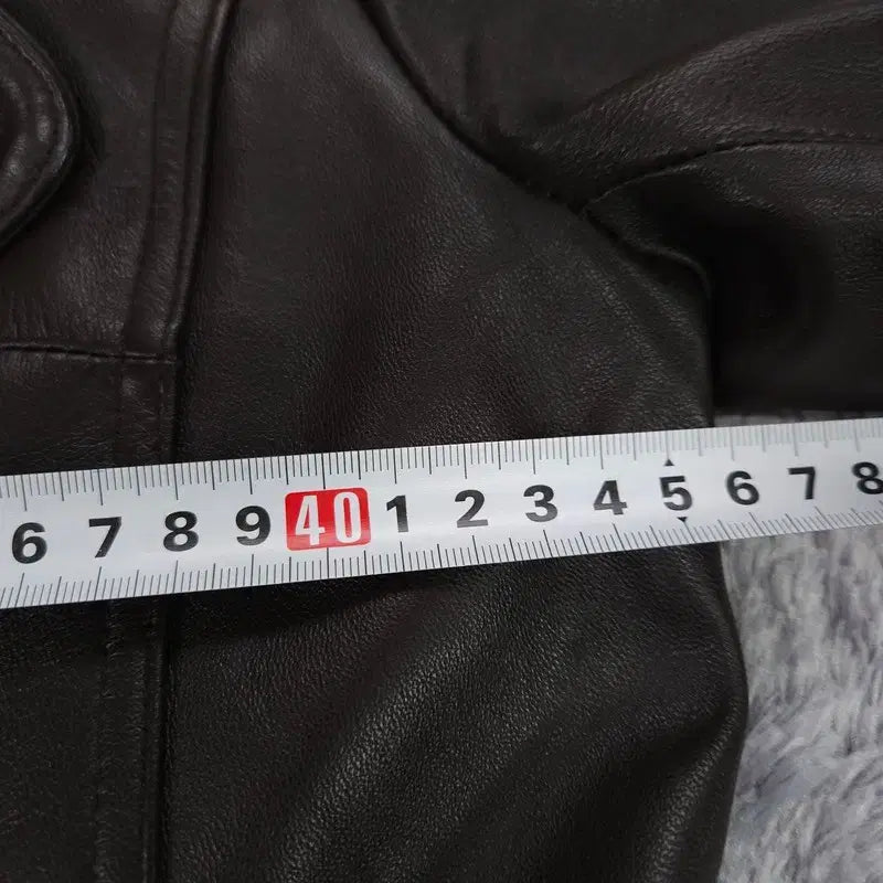 [BUNJANG] Robo Lambskin Trench Jacket (Size 66) / [66] robo 양가죽 자켓 트렌치