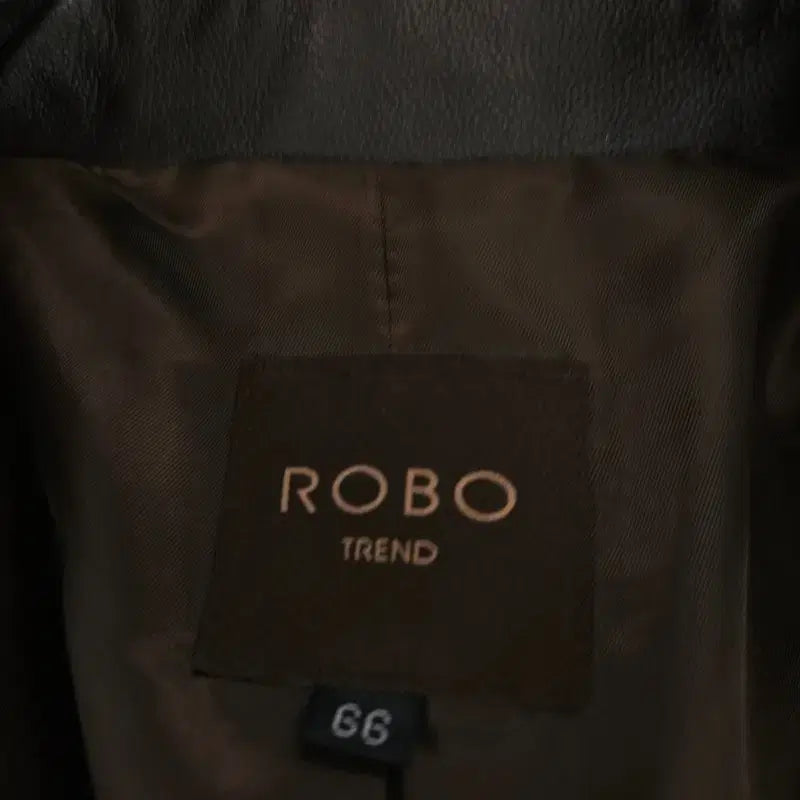 [BUNJANG] Robo Lambskin Trench Jacket (Size 66) / [66] robo 양가죽 자켓 트렌치