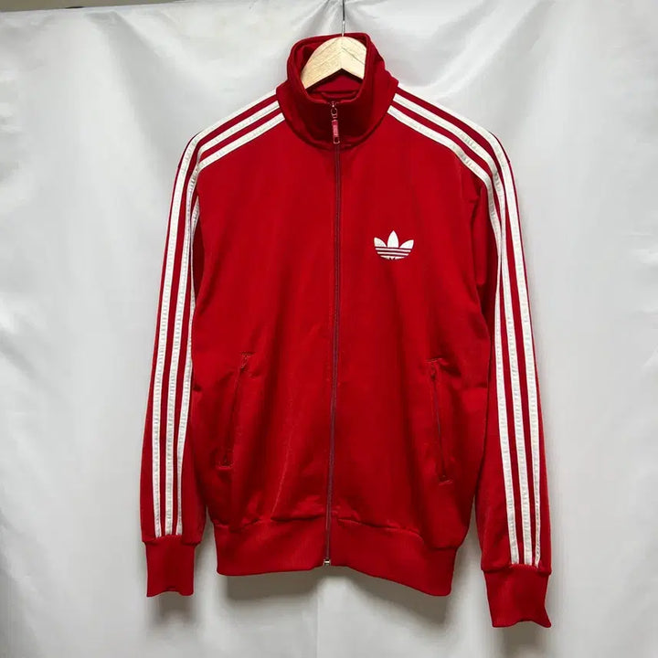 [BUNJANG] Adidas Firebird Red Track Top (Size 95) / [정품/95] 아디다스 구파이어버드 레드 트랙탑/져지
