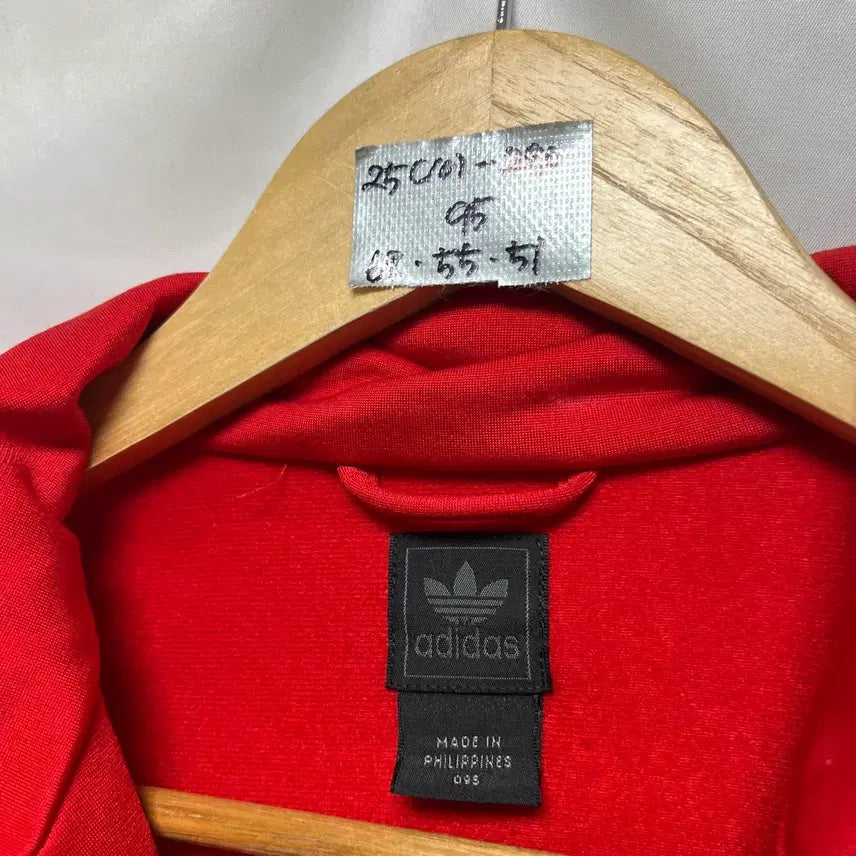 [BUNJANG] Adidas Firebird Red Track Top (Size 95) / [정품/95] 아디다스 구파이어버드 레드 트랙탑/져지