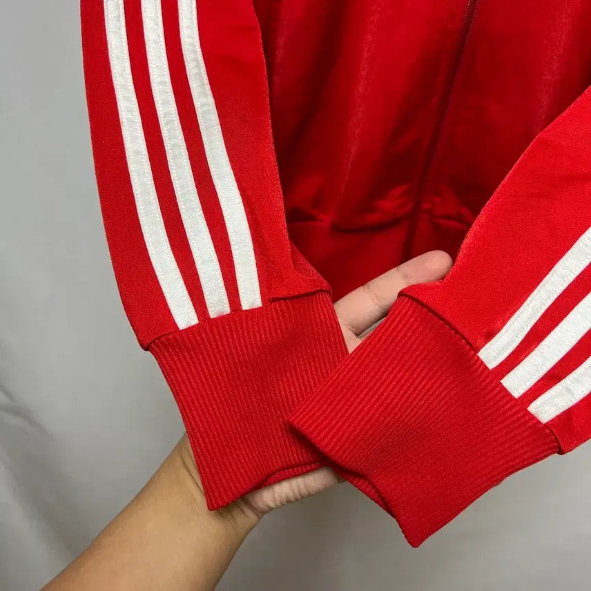 [BUNJANG] Adidas Firebird Red Track Top (Size 95) / [정품/95] 아디다스 구파이어버드 레드 트랙탑/져지
