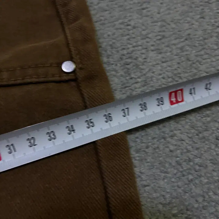 [BUNJANG] Develop Vintage Denim Brown Jeans / Develop Vintage 데님 브라운