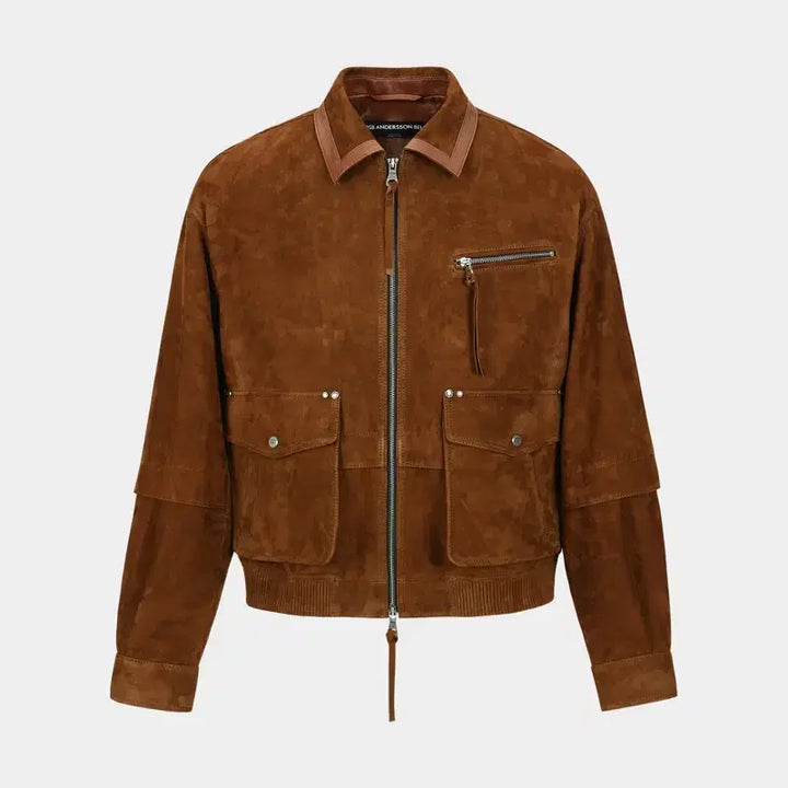 [BUNJANG] Andersson Bell Mikus Suede Jacket / [S] 앤더슨벨 미쿠스 스웨이드 자켓 새상품