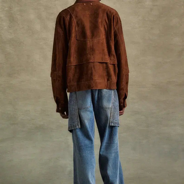 [BUNJANG] Andersson Bell Mikus Suede Jacket / [S] 앤더슨벨 미쿠스 스웨이드 자켓 새상품