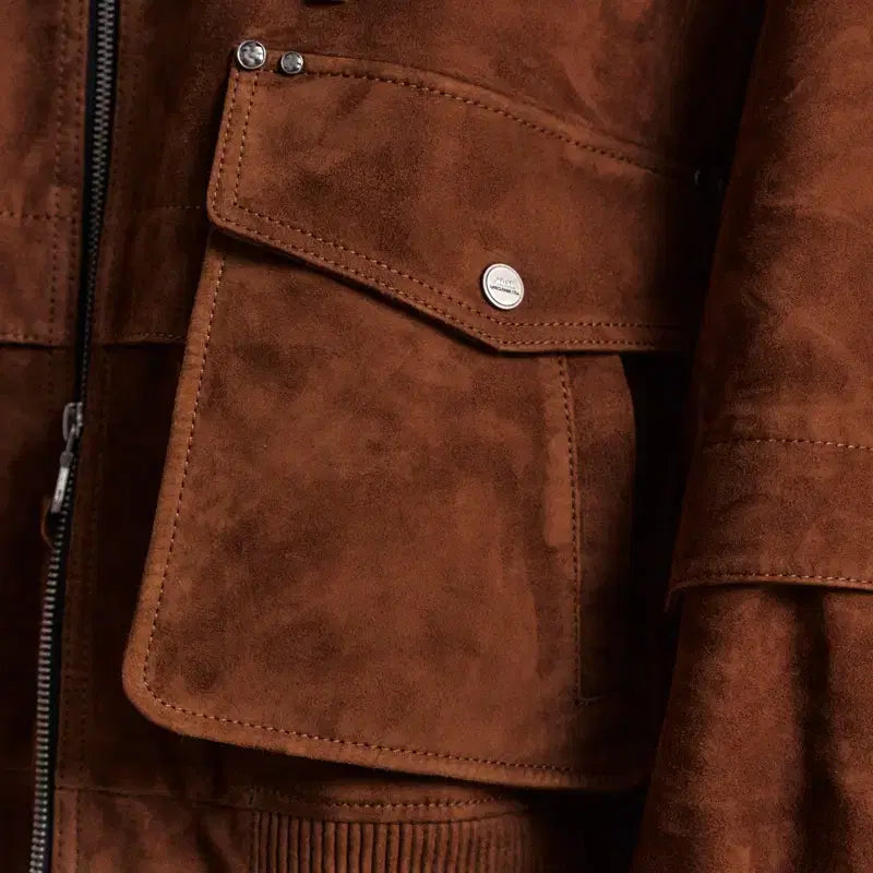 [BUNJANG] Andersson Bell Mikus Suede Jacket / [S] 앤더슨벨 미쿠스 스웨이드 자켓 새상품