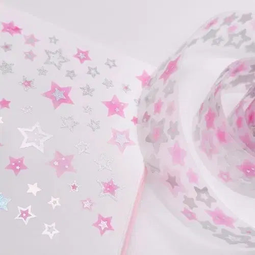 [BUNJANG] Pearly Button Kiss Cut Sticker / 펄리버튼 키스컷띵