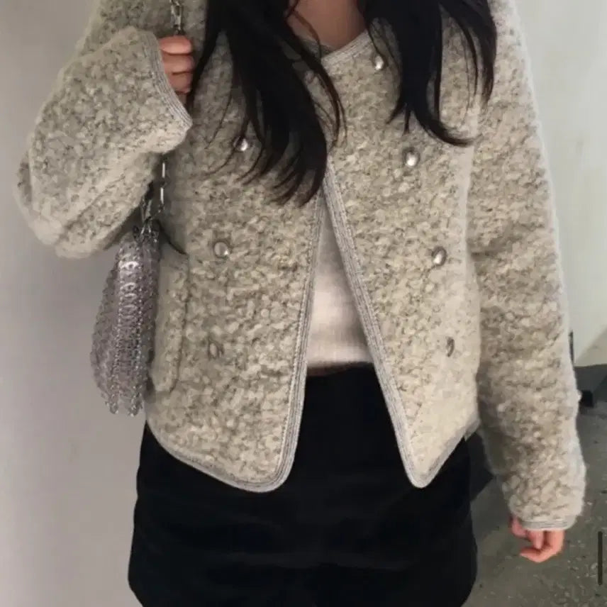 [BUNJANG] Ourcabinet Tweed Jacket / 아워캐비넷 트위드 자켓