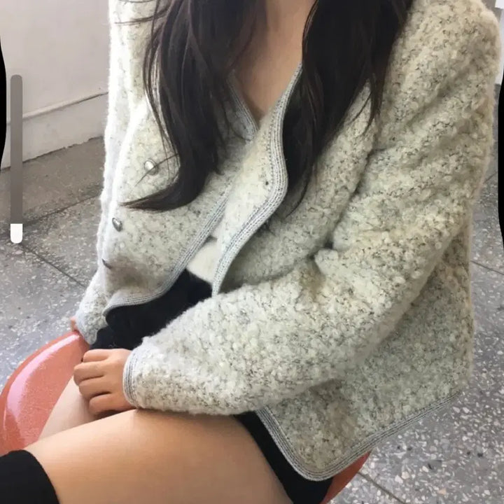 [BUNJANG] Ourcabinet Tweed Jacket / 아워캐비넷 트위드 자켓