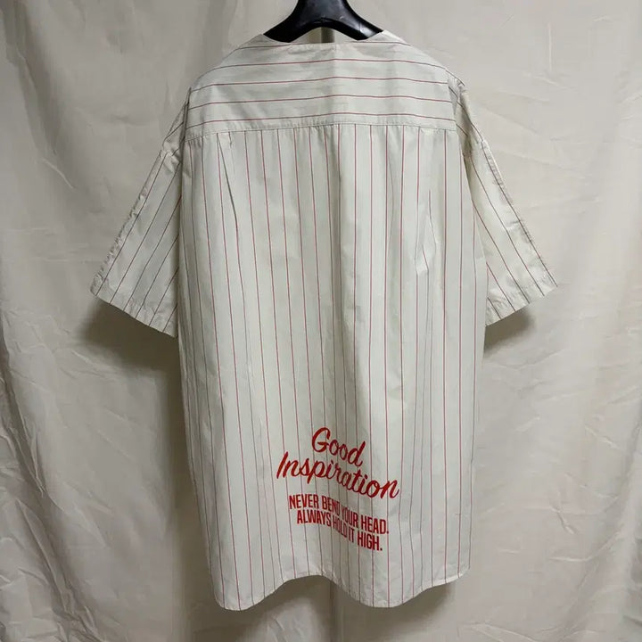 [SOLD OUT] 지유 X 미하라야스히로 레이어드 스트라이프 반팔 티셔츠/화이트, L