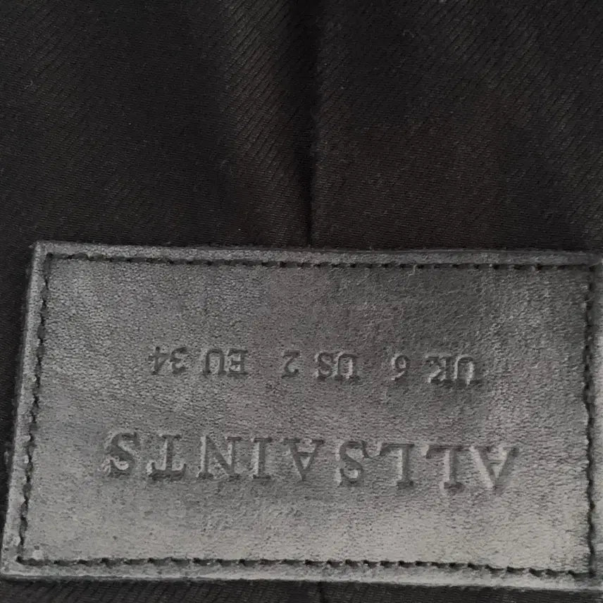 [BUNJANG] AllSaints Leather Jacket / 4455 올세인츠 양가죽 자켓