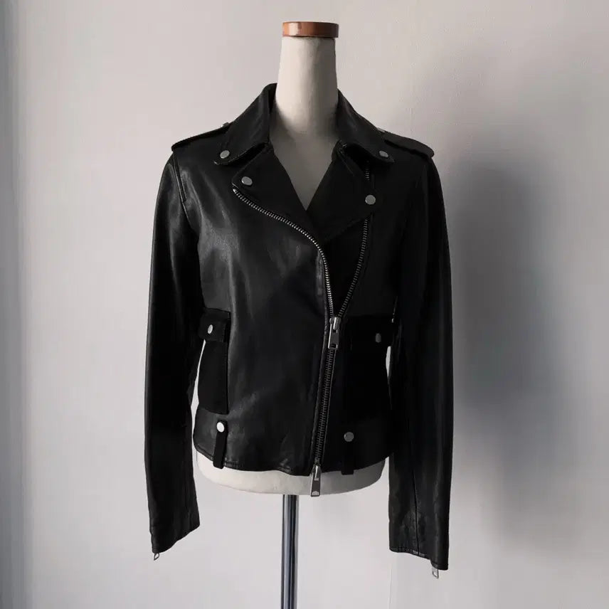[BUNJANG] AllSaints Leather Jacket / 4455 올세인츠 양가죽 자켓