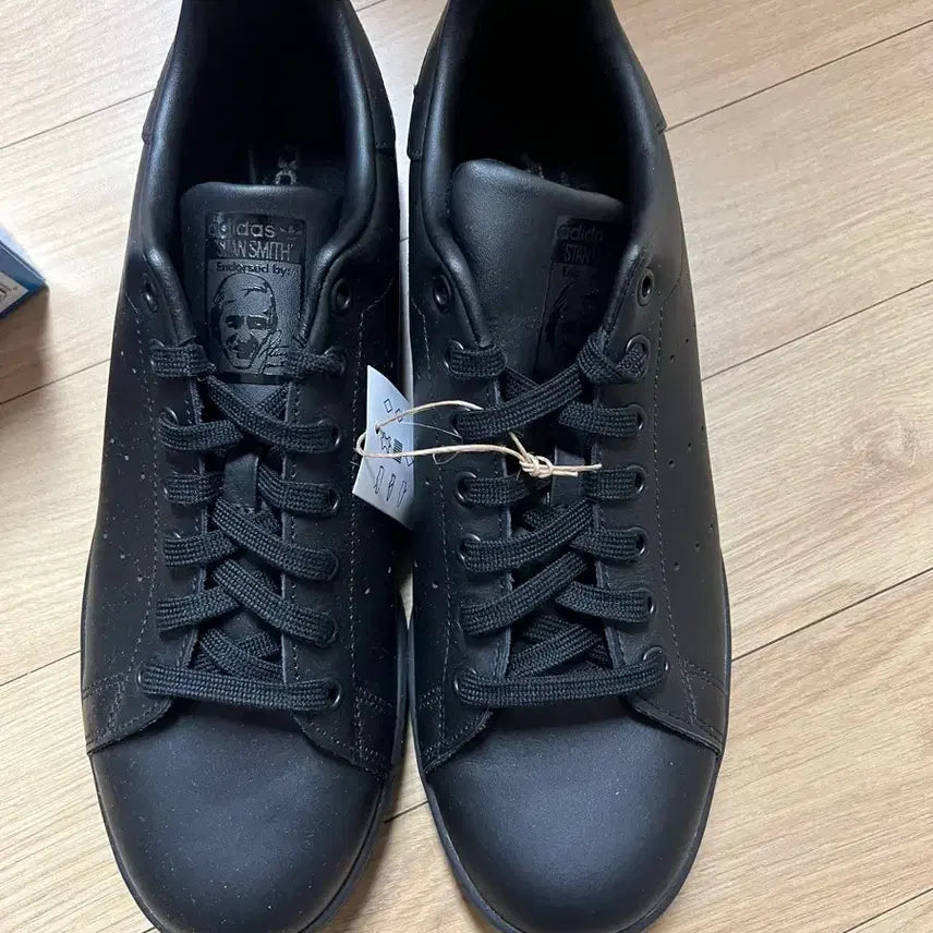 [BUNJANG] Adidas Stan Smith Triple Black Sneakers / 아디다스 스탠스미스 트리플 블랙