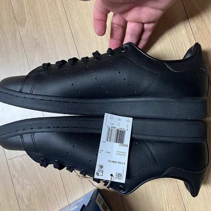 [BUNJANG] Adidas Stan Smith Triple Black Sneakers / 아디다스 스탠스미스 트리플 블랙