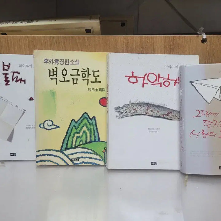 [BUNJANG] Lee Oisoo Novel Collection Bundle Set / 이외수 소설 모음 합4권. 청춘불패 외
