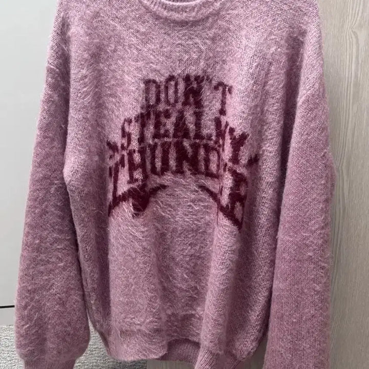 [BUNJANG] SuperSub Pink Knit Sweater / 슈퍼서브 핑크니트 팝니다