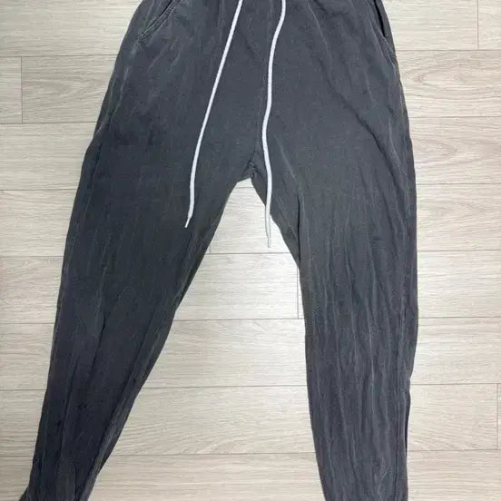 [BUNJANG] Casual Grey Jogger Pants / 조거 밴딩 팬츠