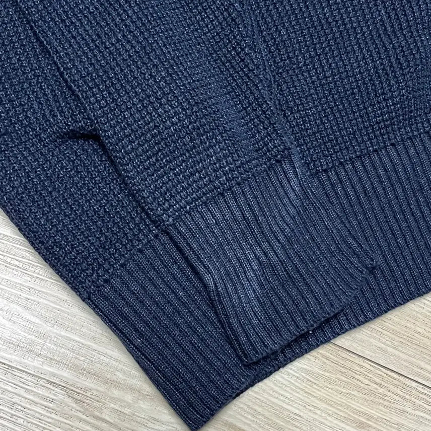 [BUNJANG] Pigbell Navy Knit Top / 피그벨 네이비 색상 니트