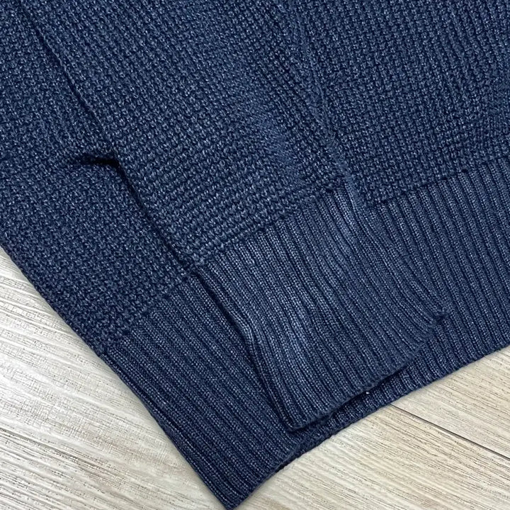 [BUNJANG] Pigbell Navy Knit Top / 피그벨 네이비 색상 니트