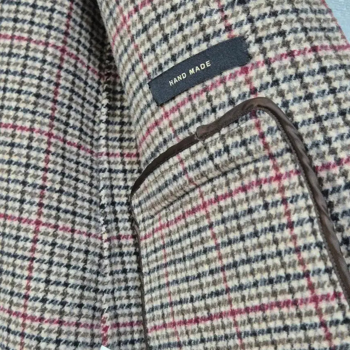 [BUNJANG] OVERTONE Checkered Handmade Long Vest / OVERTONE 잔체크 핸드메이드 롱조끼 66~77