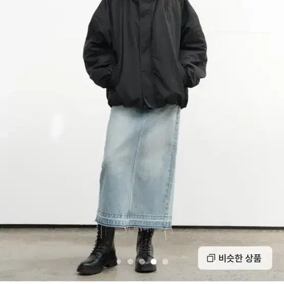 [BUNJANG] General Idea Bomber Jacket Black M / 제너럴아이디어 봄버 자켓 블랙 M