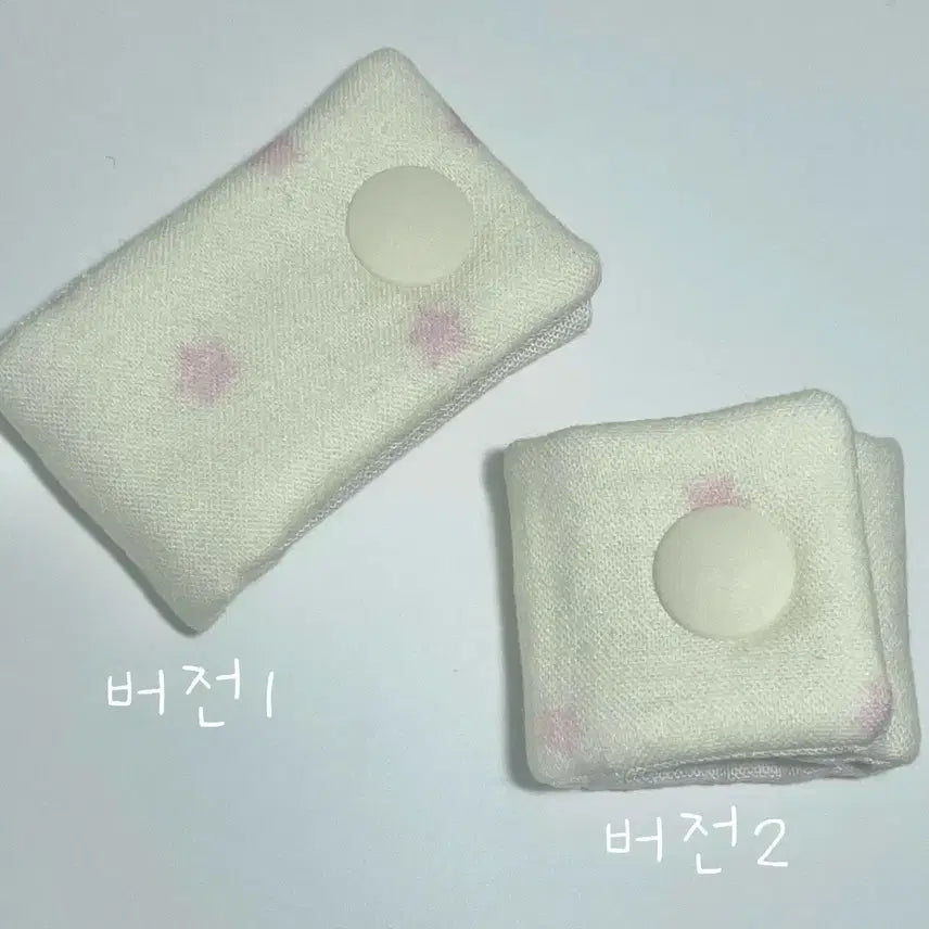 [BUNJANG] Pastel Star Dot Fabric Cable Organizer / 파스텔 별도트 이어폰&케이블 줄감개