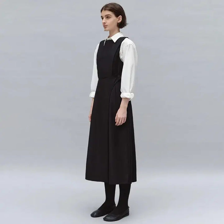 [BUNJANG] AUBEvOIR Wrap Button Dress / 아우브아워 랩 버튼 원피스 판매해요