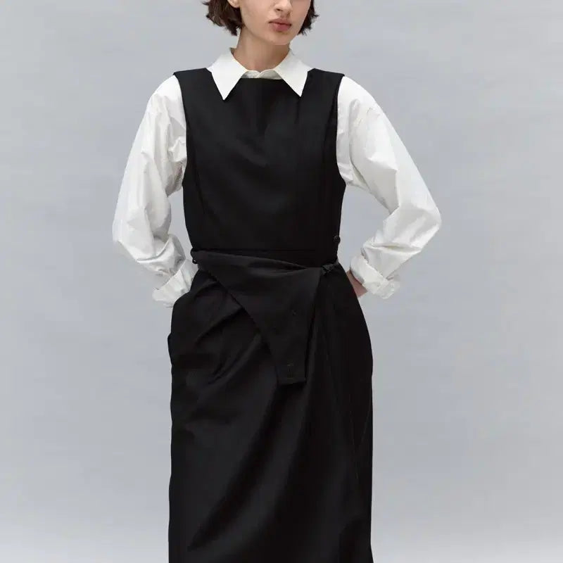 [BUNJANG] AUB Our Lab Button Dress / 아우브아워 랩 버튼 원피스 판매해요