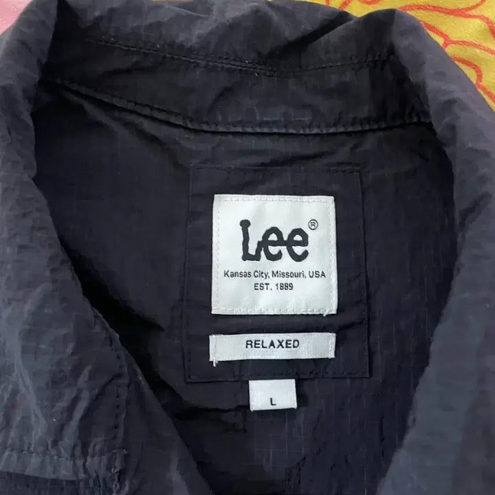 [BUNJANG] Lee Short-Sleeve Windbreaker Shirt / Lee 반팔 셔츠