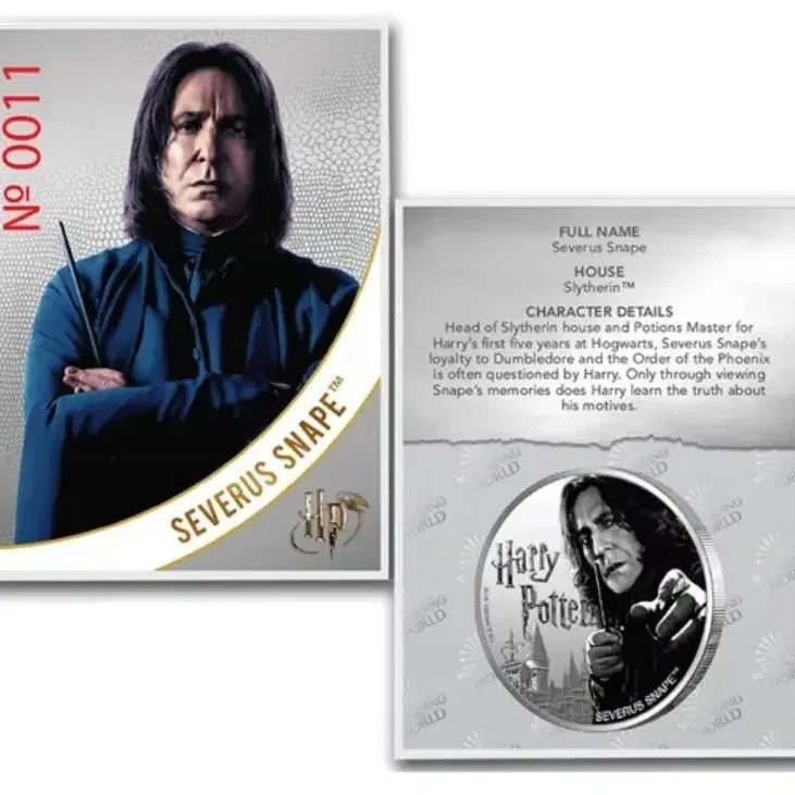 [BUNJANG] Harry Potter Severus Snape 1oz Silver Coin / 2020 해리포터 1온스 세베루스 스네이프 은화