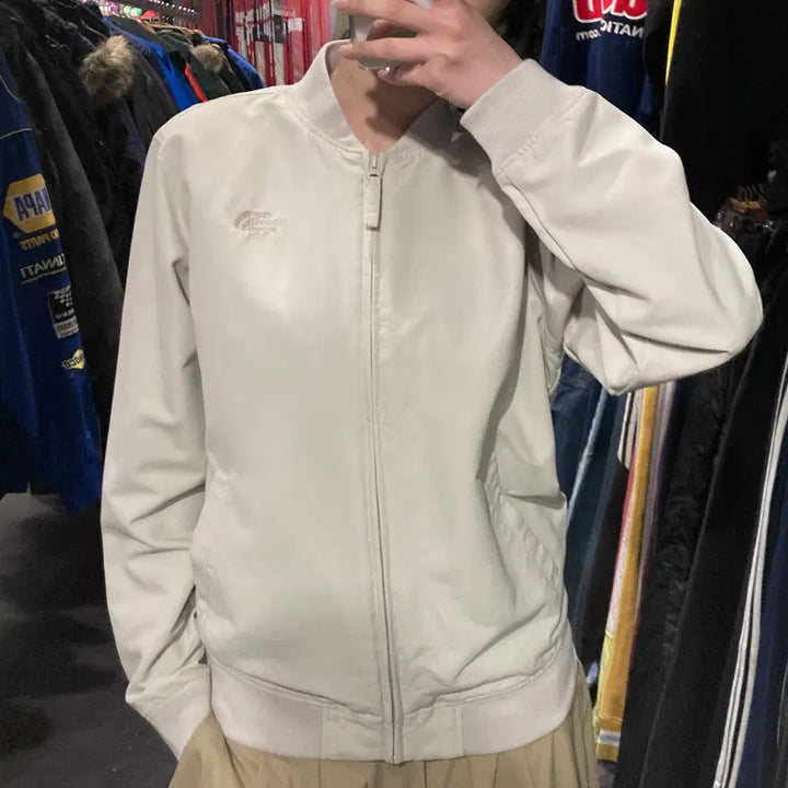 [BUNJANG] North Face Cream Windbreaker Jacket / [IM]  northface 노스페이스 크림 블루종