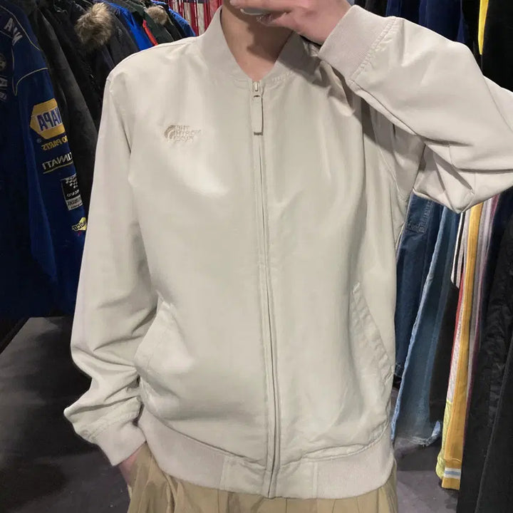 [BUNJANG] North Face Cream Windbreaker Jacket / [IM]  northface 노스페이스 크림 블루종